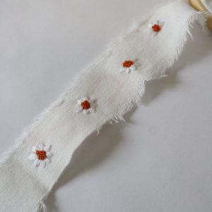 Cinta Margaritas para Bautizo