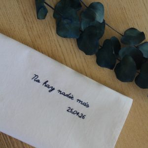 Pañuelo de Boda Personalizado