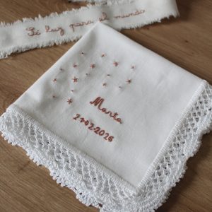 Pañuelo Estrellitas para Bautismo
