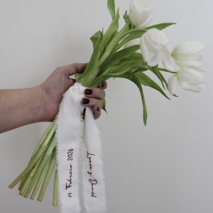 Cinta Tradicional para ramo de novia